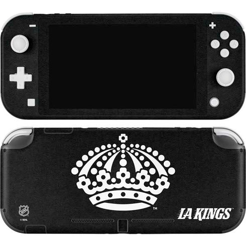 NHL Los Angeles Kings Black Background Nintendo Switch Lite Skin